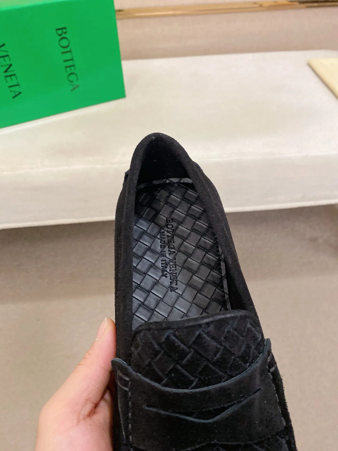 Men's shoes 💰 400💰 (Niu Li + Niu Pad) [BV] latest hot style‼ ️Casual men's shoes, uppers imported deer pattern first-layer cowhide ➕Full imported cowhide lining✔️Exquisite workmanship, excellent foot feel, special rubber soles✔️, cool and fashionable, the latest fashion, fashionable outsole, hurry up. Code number: 38-44 (can be customized to 37.45, non-refundable)